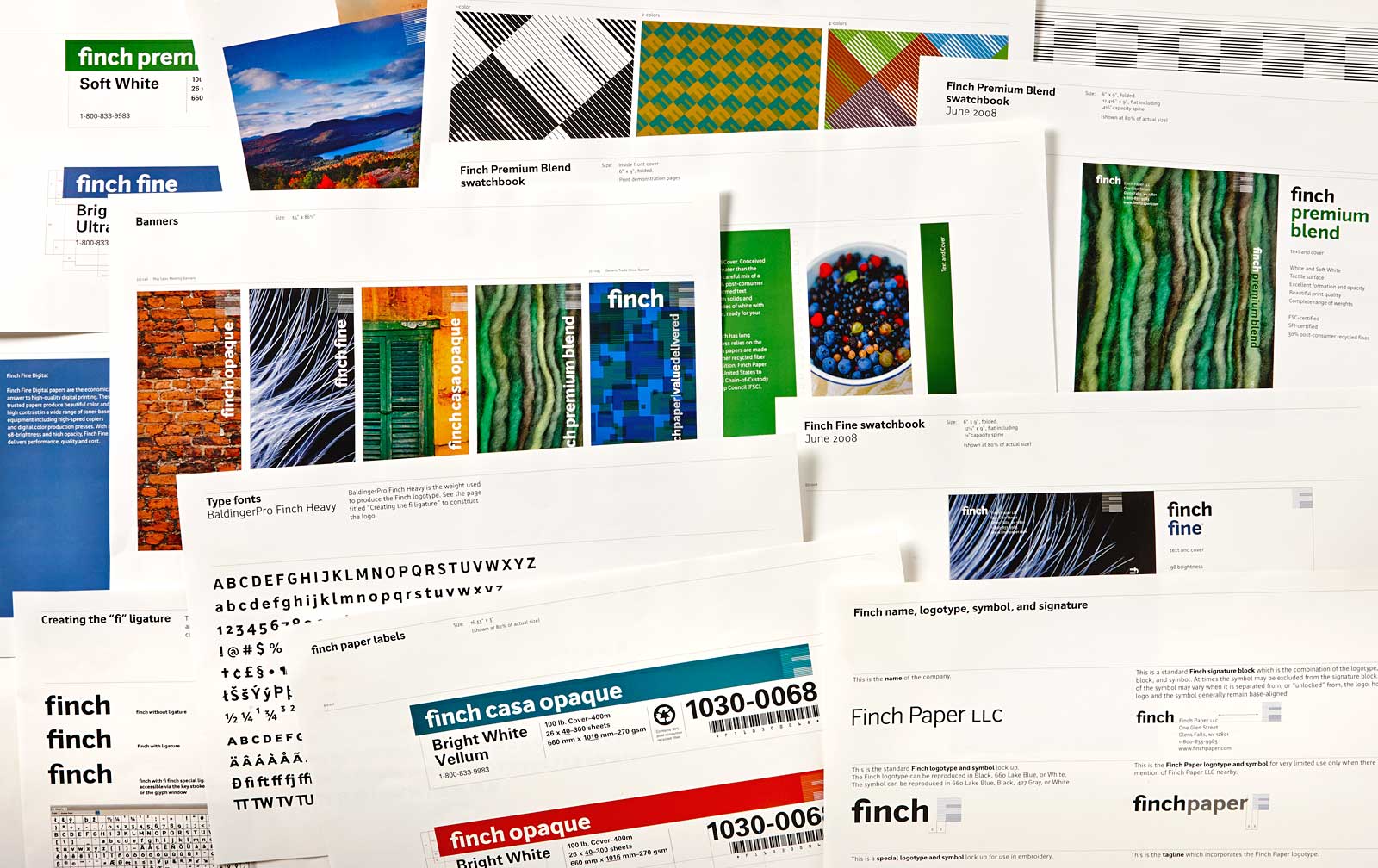 finch-papers_standards-manual_a.jpg Art Direction by: Bart Crosby, Crosby Associates